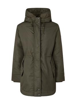 Parka Pepe Jeans Gaby Vert pour Femme