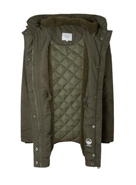 Parka Pepe Jeans Gaby Vert pour Femme