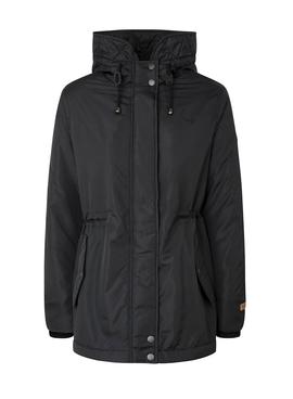 Parka Pepe Jeans Gaby Noire pour Femme