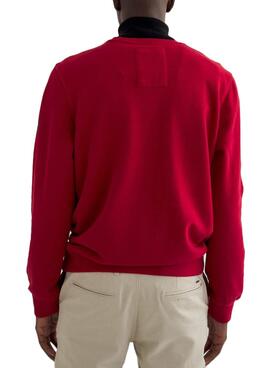 Sweat Ecoalf Barderalf Rouge pour Homme