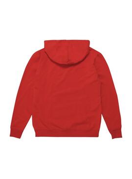 Sweat Tommy Jeans Classic Hoodie Rouge