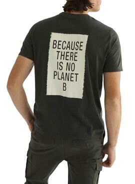 T-Shirt Ecoalf Tribe Vert Foncé pour Homme