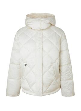 Veste Pepe Jeans Claude Blanc pour Femme