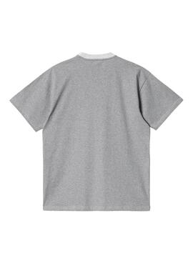 T-Shirt Carhartt Tonare Gris pour Homme