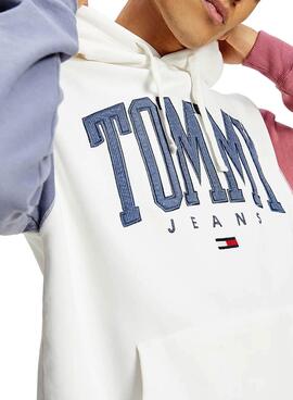 Sweat Tommy Jeans Collegiate Capuche Homme