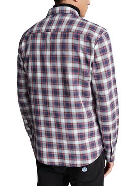 Chemise North Sails Twill Rouge pour Homme