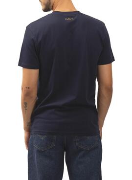 T-Shirt Klout Isobaras Bleu Marine pour Homme