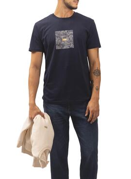T-Shirt Klout Isobaras Bleu Marine pour Homme