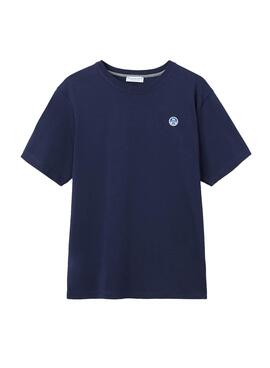 T-Shirt North Sails Basic Bleu Marine pour Homme