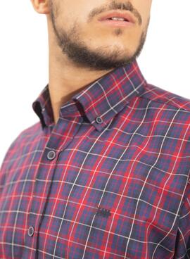 Chemise Klout Nebra Rouge pour Homme