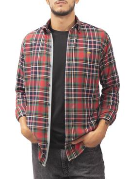 Chemise Klout Royal Stewart Rouge pour Homme