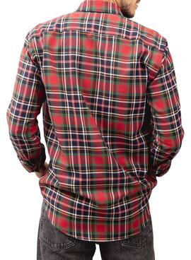 Chemise Klout Royal Stewart Rouge pour Homme