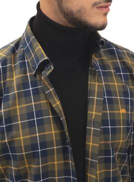 Chemise Klout Hipster Vert pour Homme