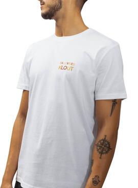 T-Shirt Klout Fall Vibes Blanc pour Homme