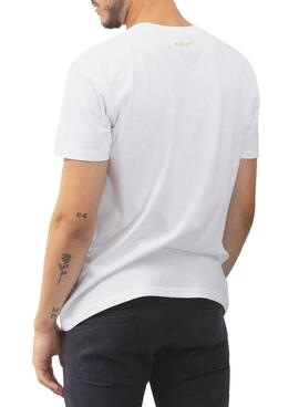 T-Shirt Klout Isobaras Blanc pour Homme