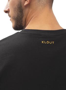 T-Shirt Klout Basic Coton Bio Noire