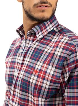 Chemise Klout Camino Grenat pour Homme