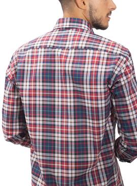 Chemise Klout Camino Grenat pour Homme