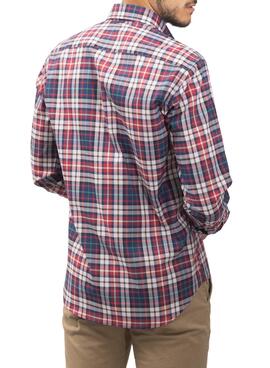 Chemise Klout Camino Grenat pour Homme
