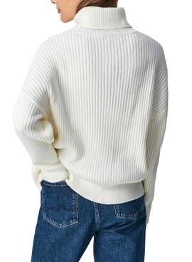 Pull Pepe Jeans Vivian Col Roulé pour Femme