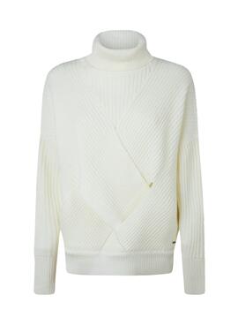 Pull Pepe Jeans Vivian Col Roulé pour Femme