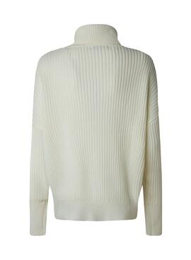 Pull Pepe Jeans Vivian Col Roulé pour Femme