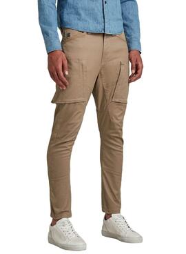 Pantalon G-Star Skinny Cargo Camel pour Homme