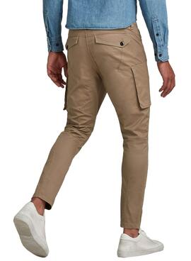 Pantalon G-Star Skinny Cargo Camel pour Homme
