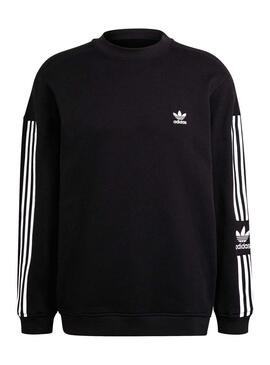 Sweat Adidas Lock Up Crew Noire pour Homme