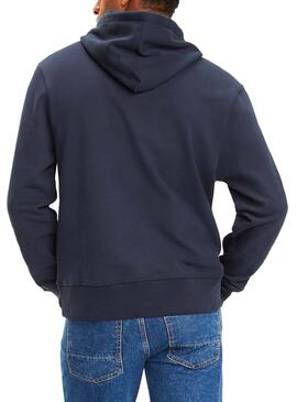 Sweat Tommy Hilfiger Icon Artwork Marin Homme