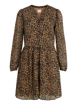 Robe Vila Amione M/L Tigre pour Femme