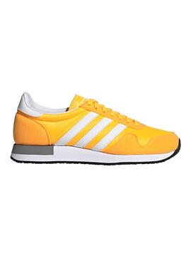 Baskets Adidas USA 84 Jaune pour Homme