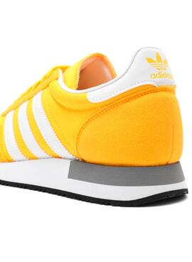 Baskets Adidas USA 84 Jaune pour Homme