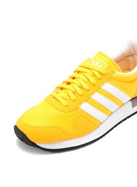 Baskets Adidas USA 84 Jaune pour Homme