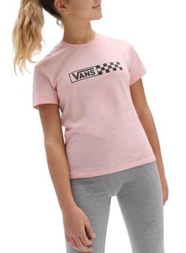 T-Shirt Vans Fun Day Rosa pour Fille