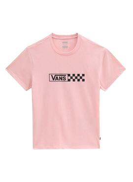 T-Shirt Vans Fun Day Rosa pour Fille