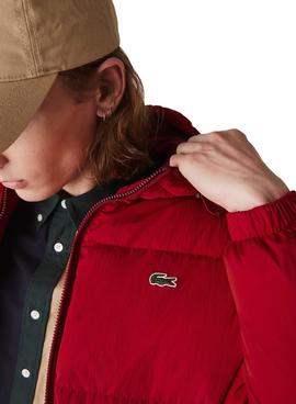 Veste Lacoste Blouson Rouge pour Homme