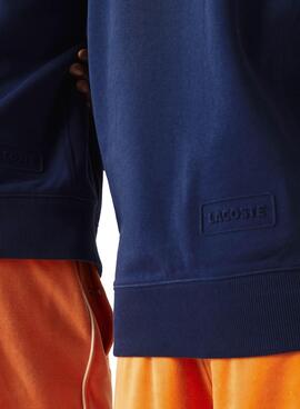 Sweat Lacoste Live Bleu Marine Unisexe