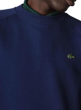 Sweat Lacoste Live Bleu Marine Unisexe