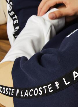 Sweat Lacoste D-Fining-C Bleu Marine pour Homme