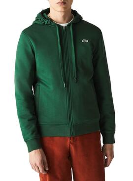 Sweat Lacoste Sport Vert Rack Homme