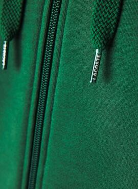 Sweat Lacoste Sport Vert Rack Homme