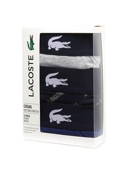 Pack 3 Slip Lacoste Boxer 