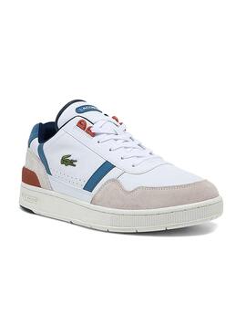 Baskets Lacoste T-Clip Blanc pour Homme