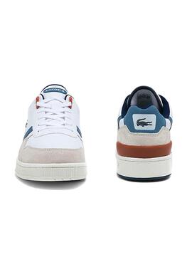 Baskets Lacoste T-Clip Blanc pour Homme