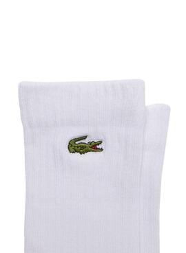 Pack 3 Chaussettes Lacoste Blanc pour Homme