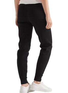 Pantalon Superdry Joger Studios Noire pour Femme