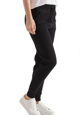 Pantalon Superdry Joger Studios Noire pour Femme