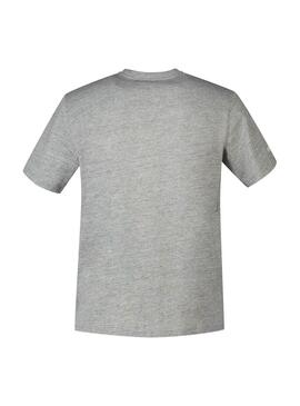 T-Shirt Superdry Code Gris pour Homme