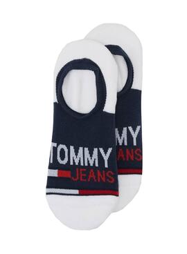 Chaussettes Tommy Jeans Pack 2 Bleu Marine Unisexe